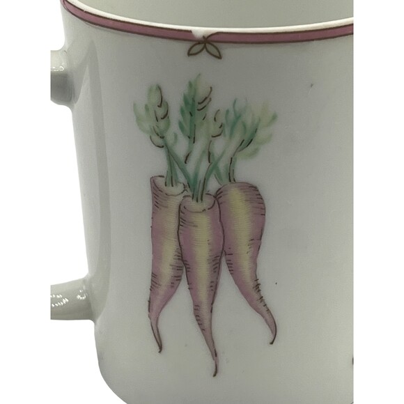 Vintage Fitz & Floyd Variations Bunny Rabbits Carrots Easter Coffee Tea Cup READ - Picture 10 of 13